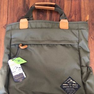 Brand new United By Blue Tote/backpack